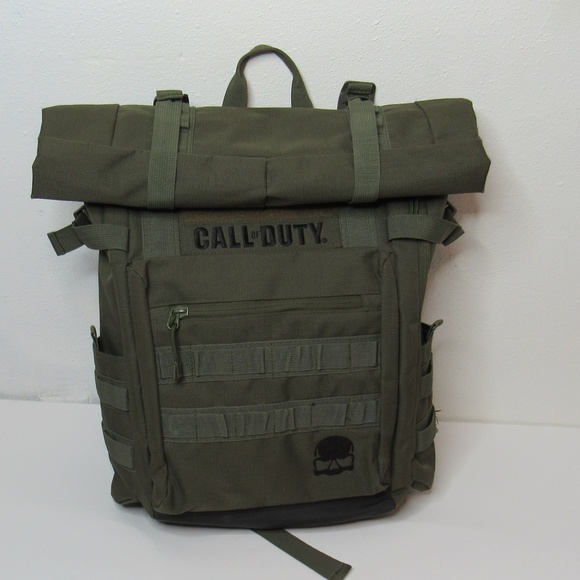 Call of Duty Other - Call of Duty Military Green Roll Top Backpack Bag